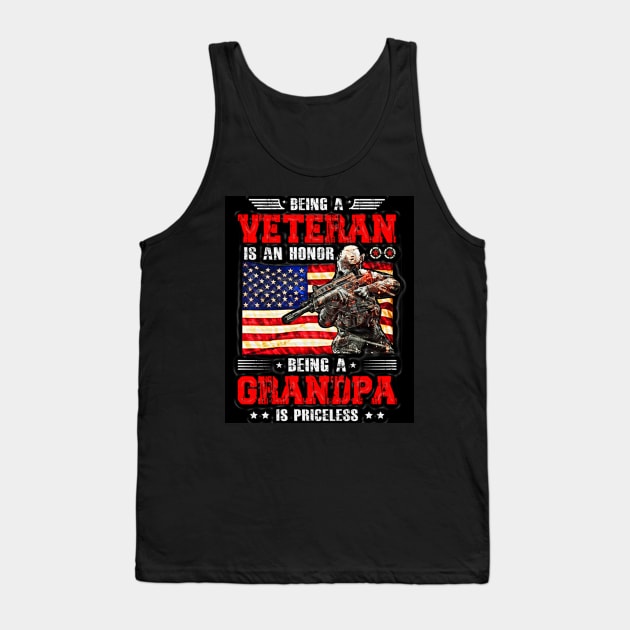 Black Panther Art - USA Army Tagline 7 Tank Top by The Black Panther